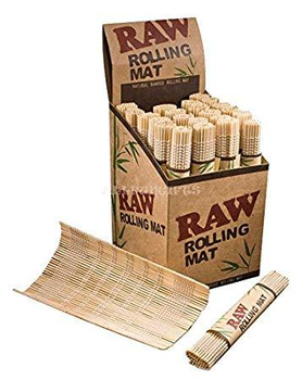 Бамбуковый коврик-роллер RAW Bamboo Rolling Mat - Бренд RAW - Магазин бонгов бонгшоп.рф